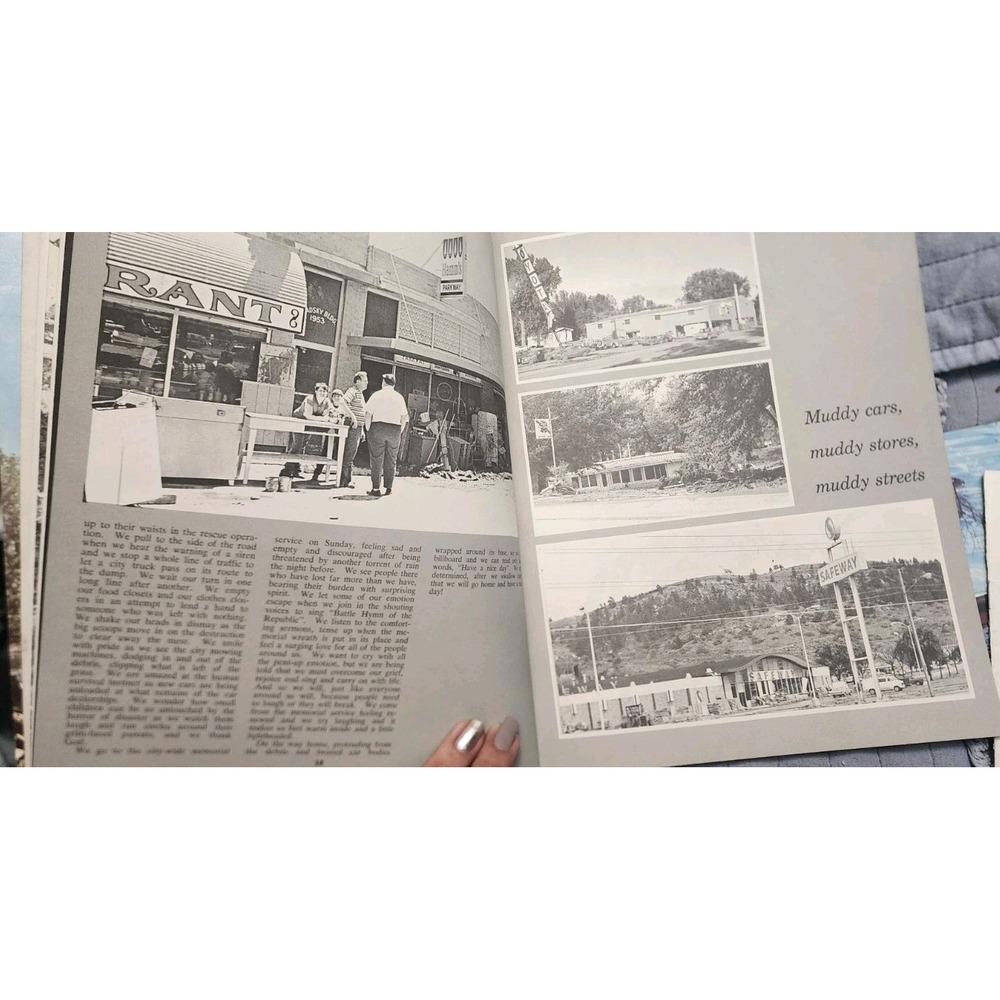 The Rapid City Flood June 9 1972 South Dakota Black Hills history C.F. Boone VGC - Picture 4 of 6